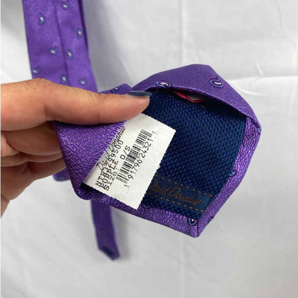 NWT David Donahue silk tie
